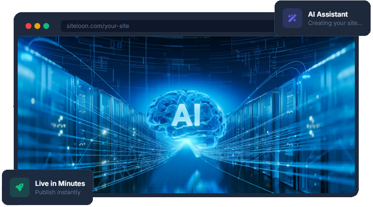 Site Loon AI Website Builder Dashboard